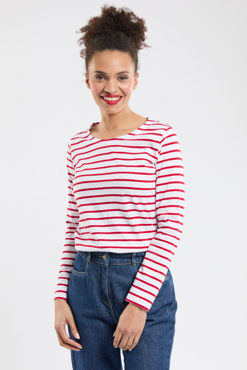 Breton striped shirt - jersey cotton - Armor-lux - 4