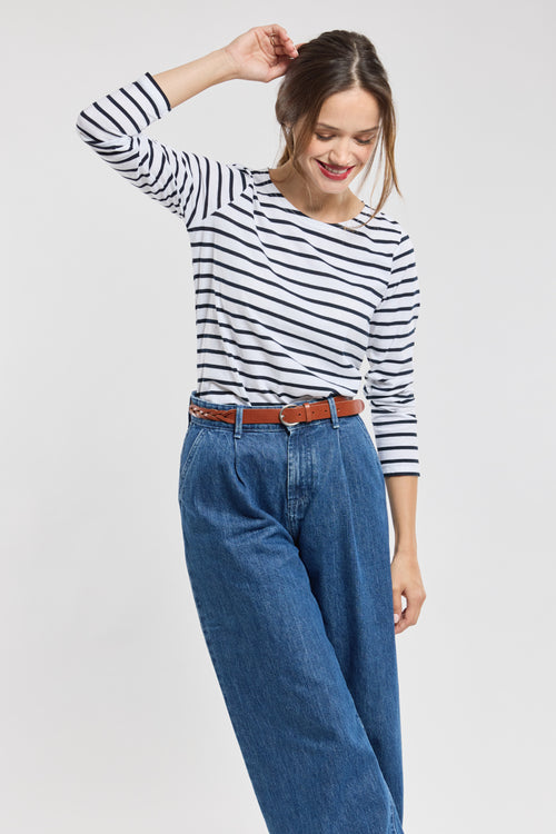 Breton striped shirt - jersey cotton - Armor-lux - 1