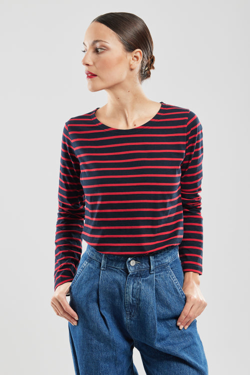 Breton striped shirt - jersey cotton - Armor-lux - 3