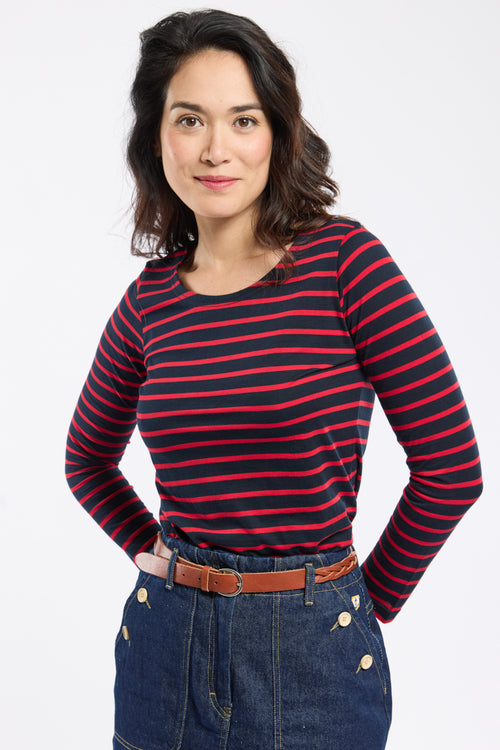 Shirt im Marine-Stil Plozevet - aus leichter Baumwolle - Armor-lux - 2