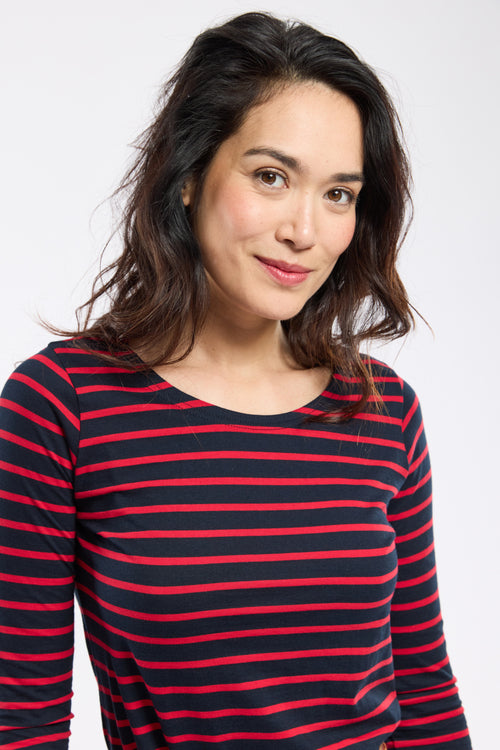 Breton striped shirt - jersey cotton - Armor-lux - 4