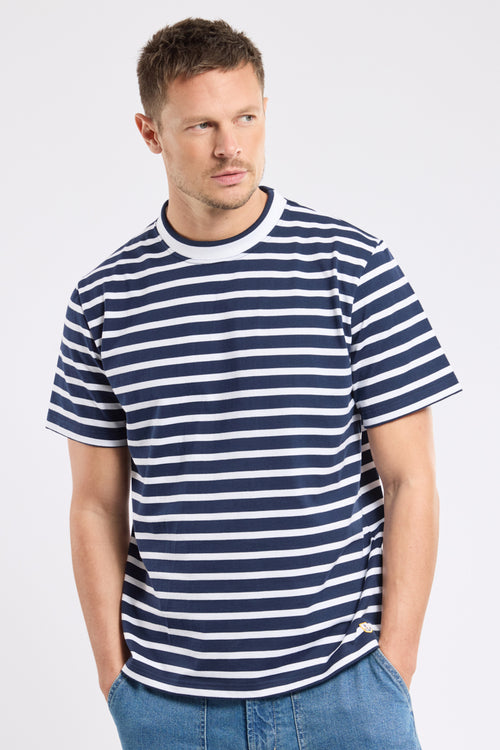 T-shirt rayé - coton issu de l