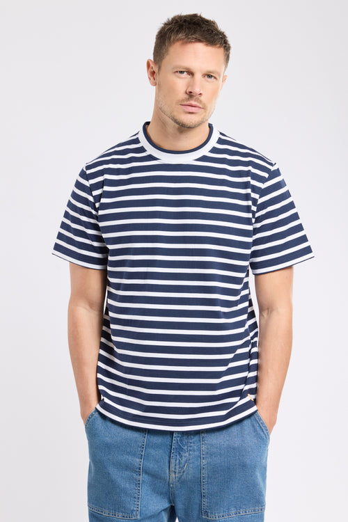 T-shirt rayé - coton issu de l