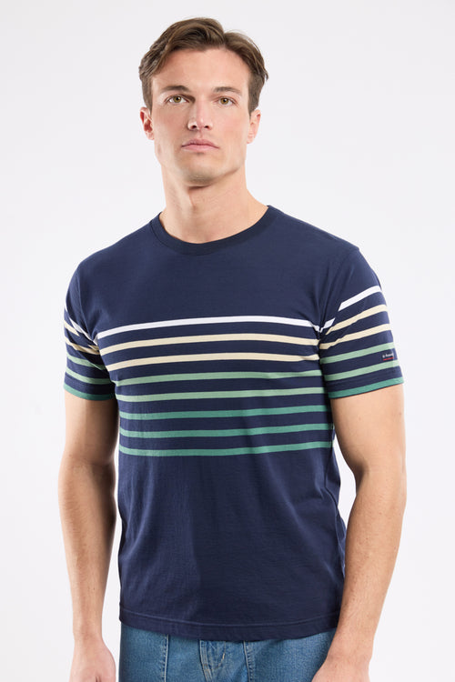 Striped T-shirt - lightweight cotton - Armor-lux - 4