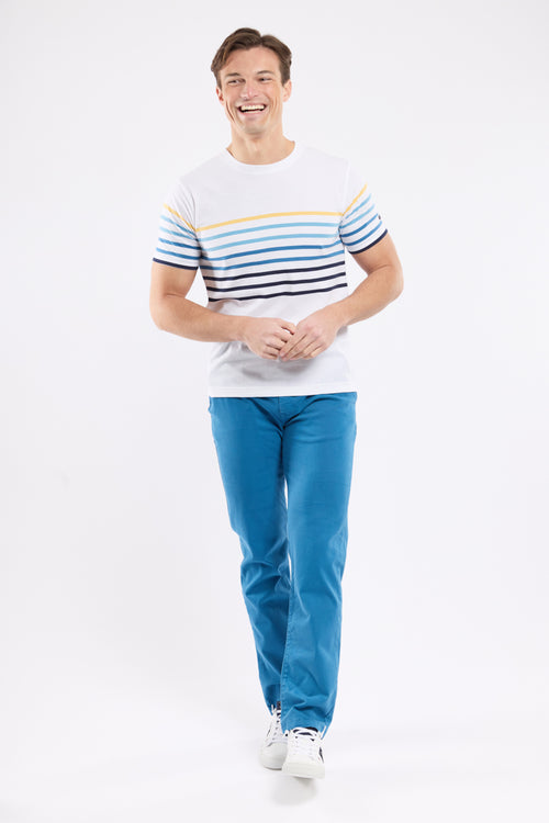 Striped T-shirt - lightweight cotton - Armor-lux - 3