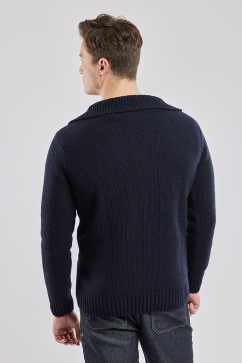 Héritage Truckerkragen-Pullover - Wolle - Armor-lux - 4