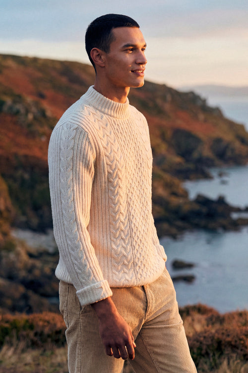 Irish sweater - wool - Armor-lux - 1