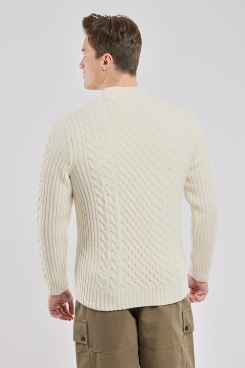 Irischer Pullover - Wolle - Armor-lux - 4