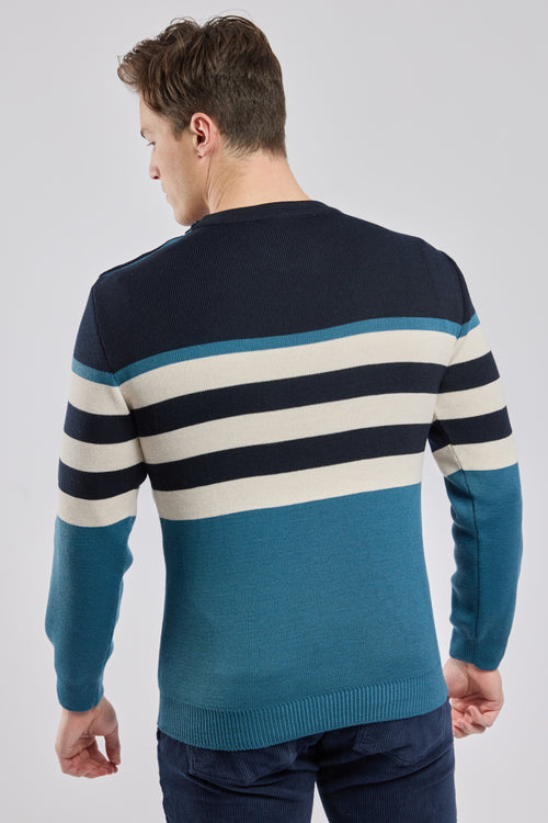 Pull marin bloc color - Armor-lux - 4