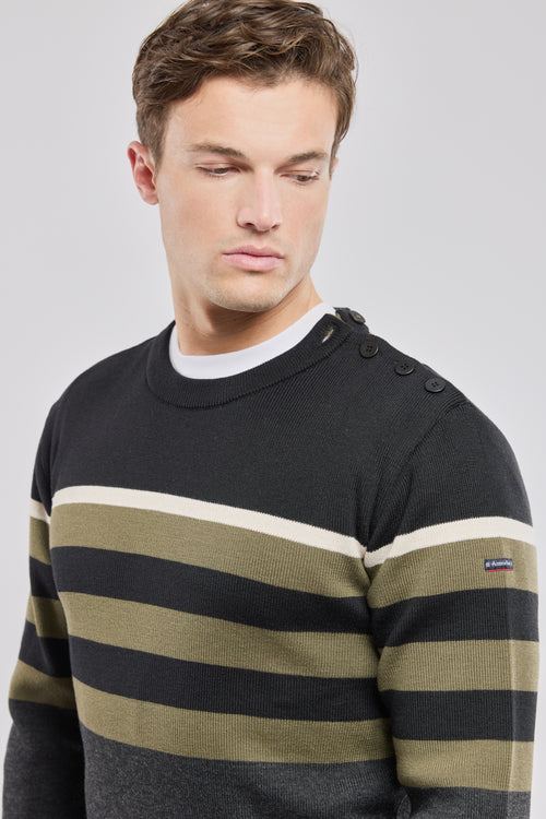 Colour-Block Marinepullover - Armor-lux - 2