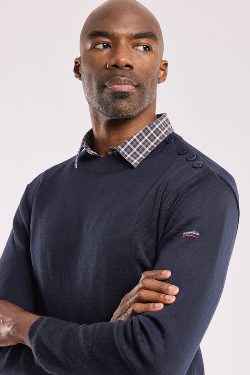 Pull marin Goulenez - laine mérinos - Armor-lux - 2