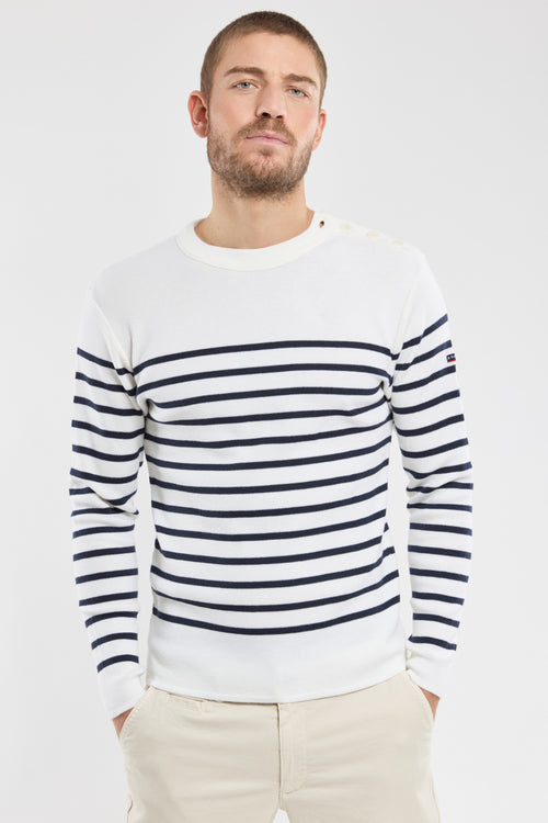 Pull marin Goulenez - laine mérinos - Armor-lux - 1