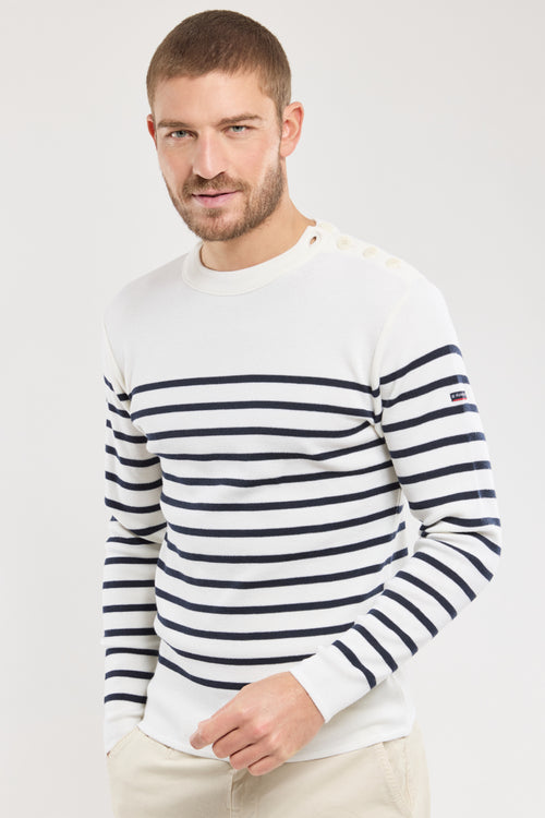 Pull marin Goulenez - laine mérinos - Armor-lux - 4