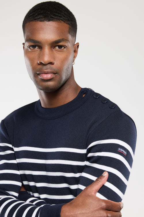 Pull marin Goulenez -  laine mérinos - Armor-lux - 2