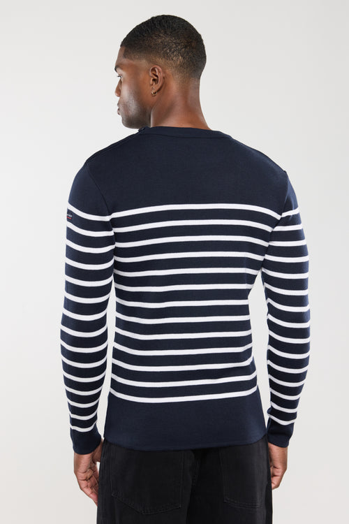 Pull marin Goulenez -  laine mérinos - Armor-lux - 4