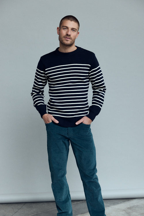 Pullover im Marine-Stil „Goulenez - aus Merinowolle - Armor-lux - 3
