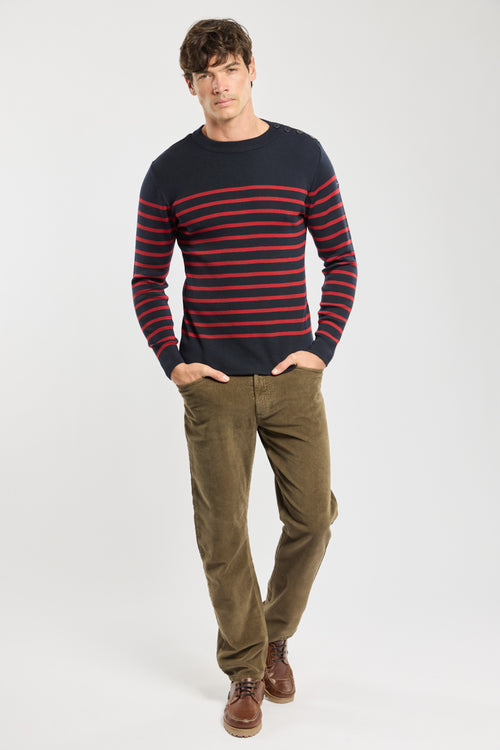 Pull marin Goulenez - laine mérinos - Armor-lux - 3