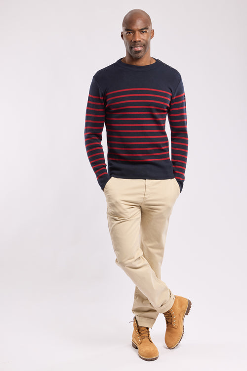 Pull marin Goulenez - laine mérinos - Armor-lux - 3