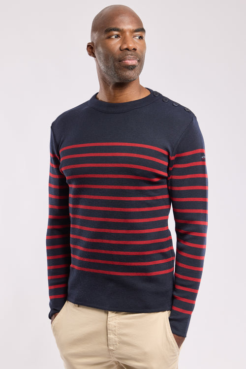 Pull marin Goulenez - laine mérinos - Armor-lux - 5