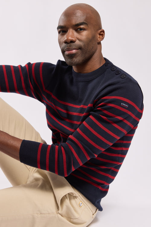 Pull marin Goulenez - laine mérinos - Armor-lux - 4