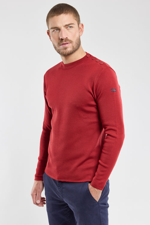 Pullover im Marine-Stil Goulenez - Merinowolle - Armor-lux - 1