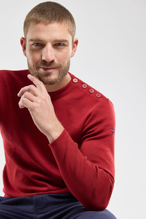 Pullover im Marine-Stil Goulenez - Merinowolle - Armor-lux - 2