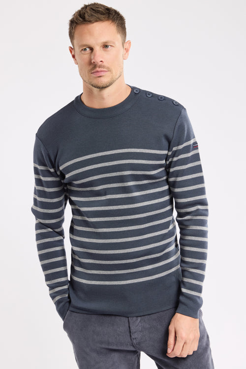 Pull Marin Goulenez - laine mérinos - Armor-lux - 1