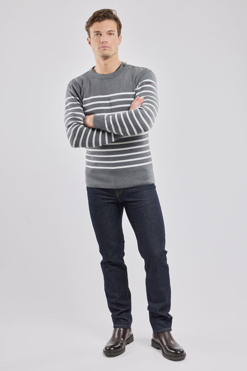 Pull marin Goulenez - laine mérinos - Armor-lux - 3