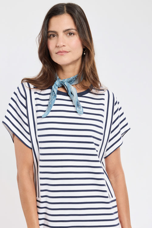 Striped dress - thick cotton - Armor-lux - 2