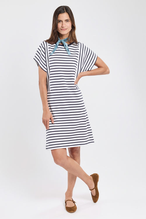 Striped dress - thick cotton - Armor-lux - 4