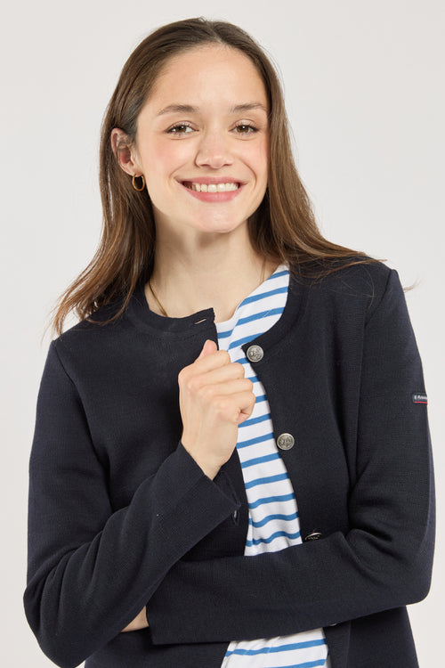 Veste longue Mellac - maille milano - Armor-lux - 2