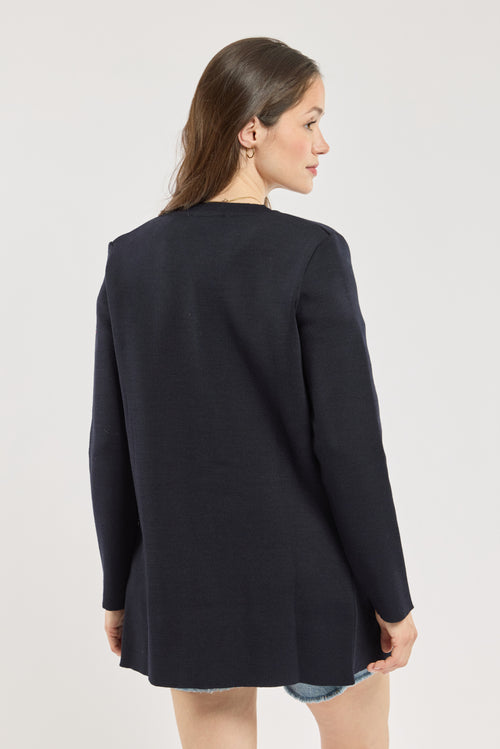 Veste longue Mellac - maille milano - Armor-lux - 5