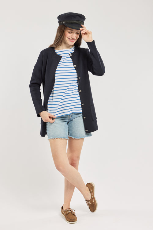 Veste longue Mellac - maille milano - Armor-lux - 6