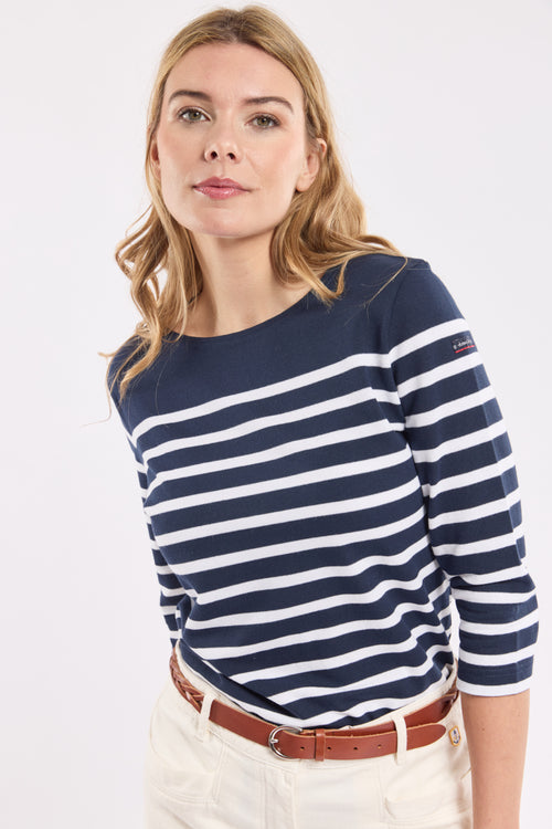 Breton striped shirt - locknit heavy cotton - Armor-lux - 3