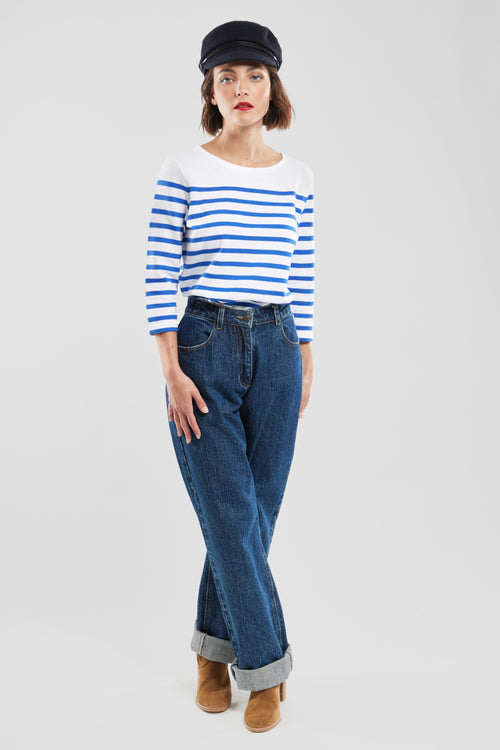 Breton striped shirt - locknit heavy cotton - Armor-lux - 2