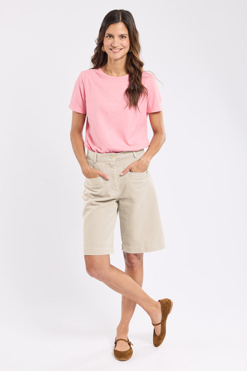 Bermuda Héritage - coton et lyocel - Armor-lux - 1