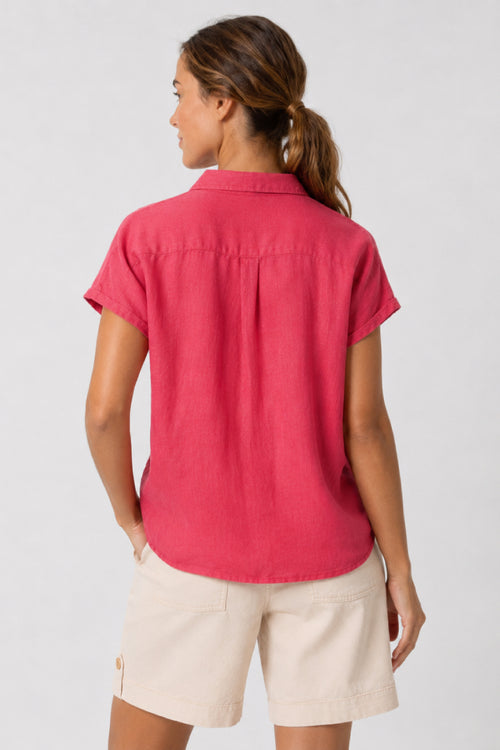 Chemise coupe boxy - lin - Armor-lux - 2