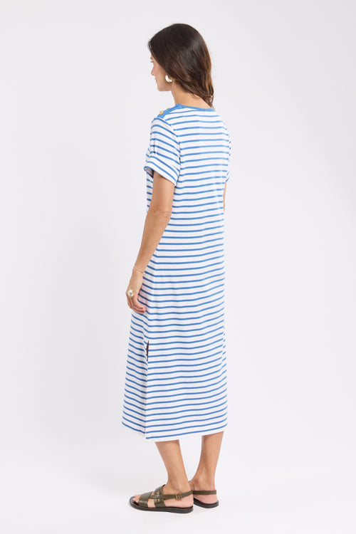 Long striped dress - thick cotton - Armor-lux - 3