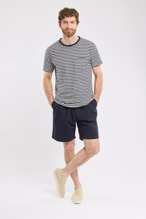 T-shirt rayé - coton et lin - Armor-lux - 3