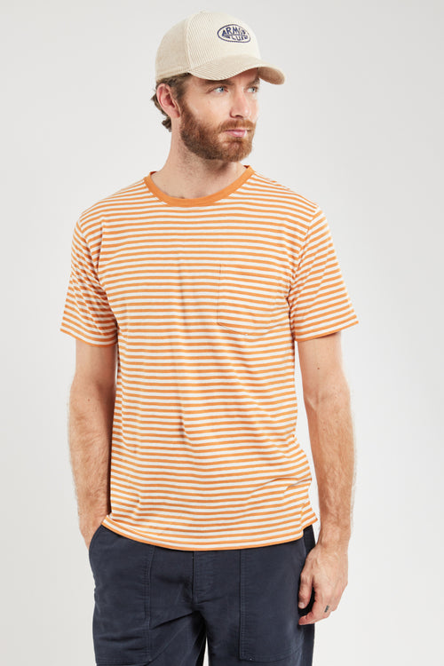 Heritage striped T-shirt - cotton and linen - Armor-lux - 2