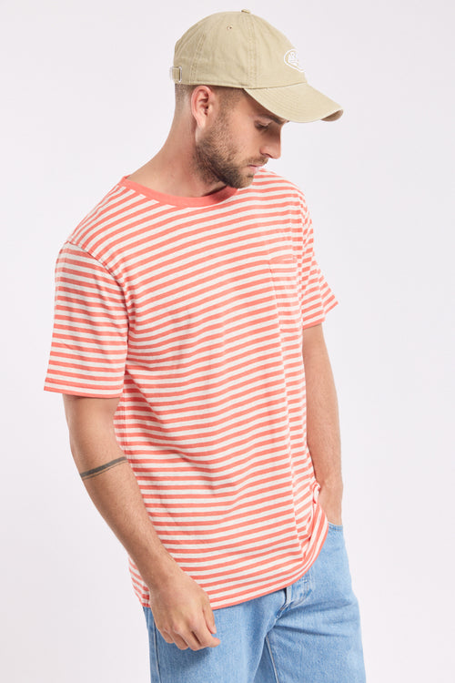 Gestreiftes T-Shirt – Baumwolle und Leinen - Armor-lux - 2