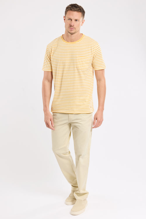 Gestreiftes T-Shirt – Baumwolle und Leinen - Armor-lux - 3