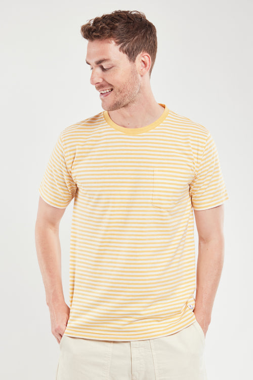 Gestreiftes T-Shirt – Baumwolle und Leinen - Armor-lux - 2