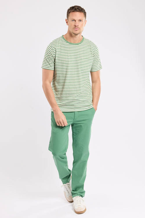 Striped T-shirt - cotton and linen - Armor-lux - 3