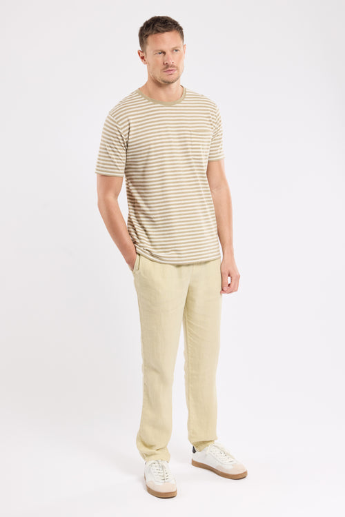Gestreiftes T-Shirt – Baumwolle und Leinen - Armor-lux - 3