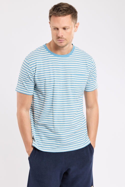 Gestreiftes T-Shirt – Baumwolle und Leinen - Armor-lux - 4