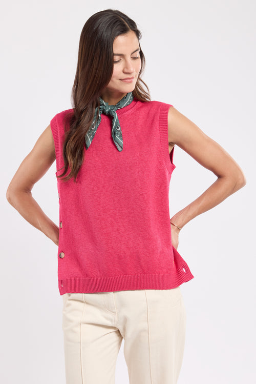 Heritage knitted tank top - cotton - Armor-lux - 4