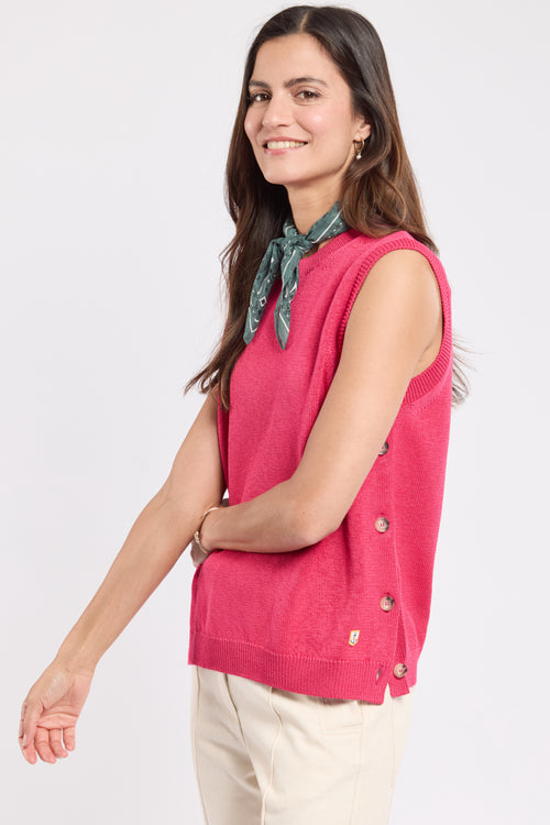 Heritage knitted tank top - cotton - Armor-lux - 1