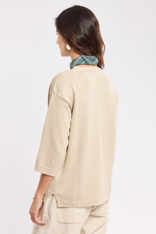 Heritage boat neck sweater - cotton - Armor-lux - 5