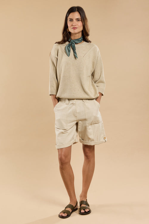 Heritage boat neck sweater - cotton - Armor-lux - 3